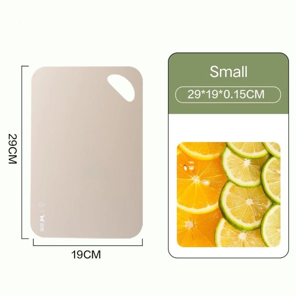 Planche à découper de cuisine flexible, colorée en plastique, antidérapante Planche à Découper