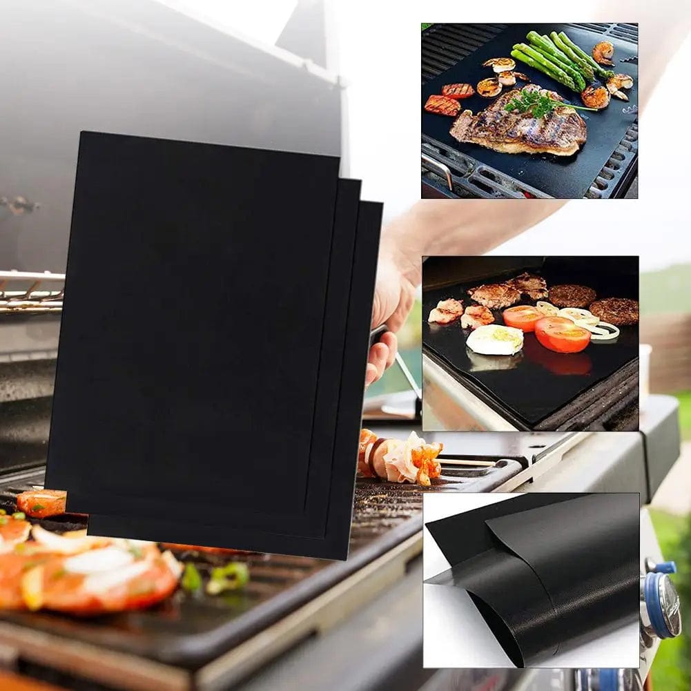 Tapis de Cuisson BBQ Grill Mat Non-Stick Réutilisable 40x50cm barbecue