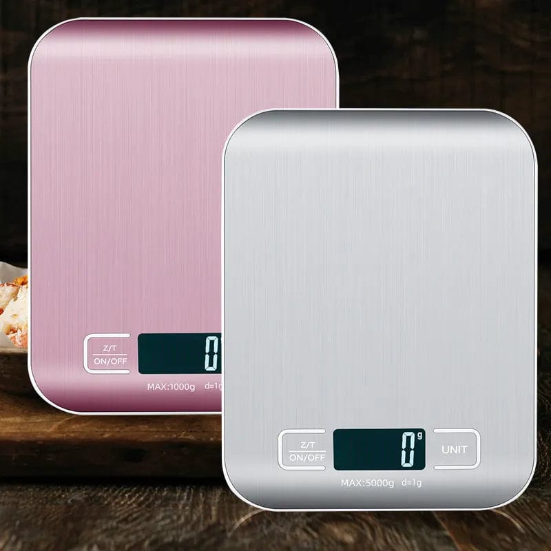 Balance de cuisine rechargeable par USB avec écran LCD balance