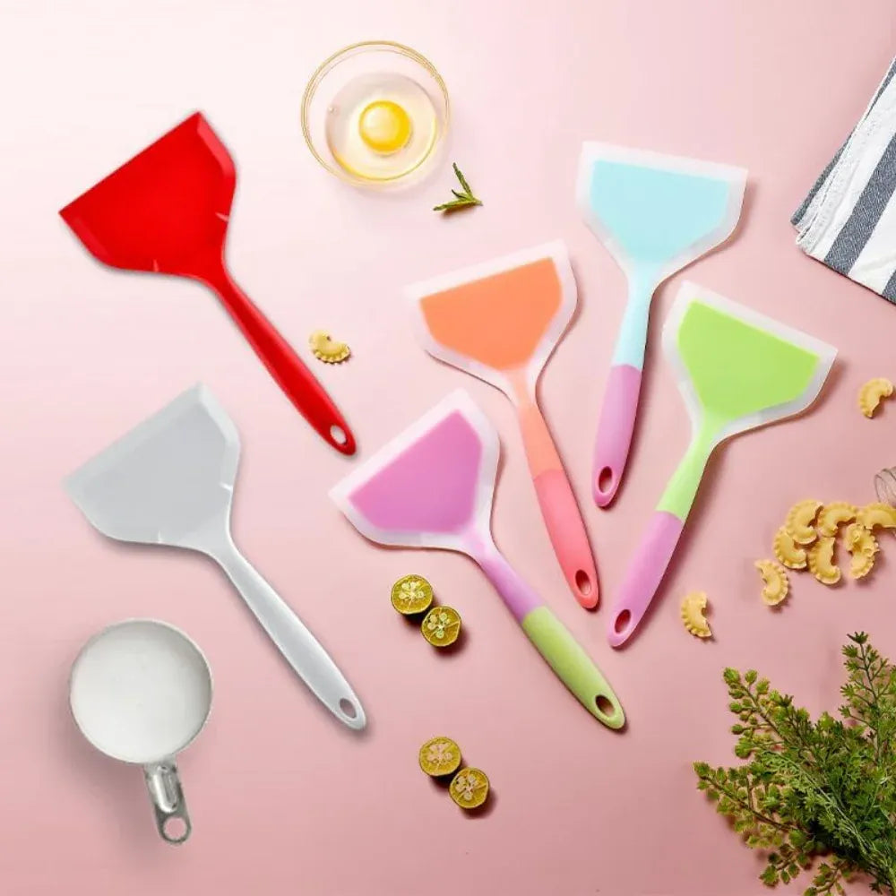 Spatule Silicone 6 Pieces Résistantes à la Chaleur pour Cuisson spatule en silicone