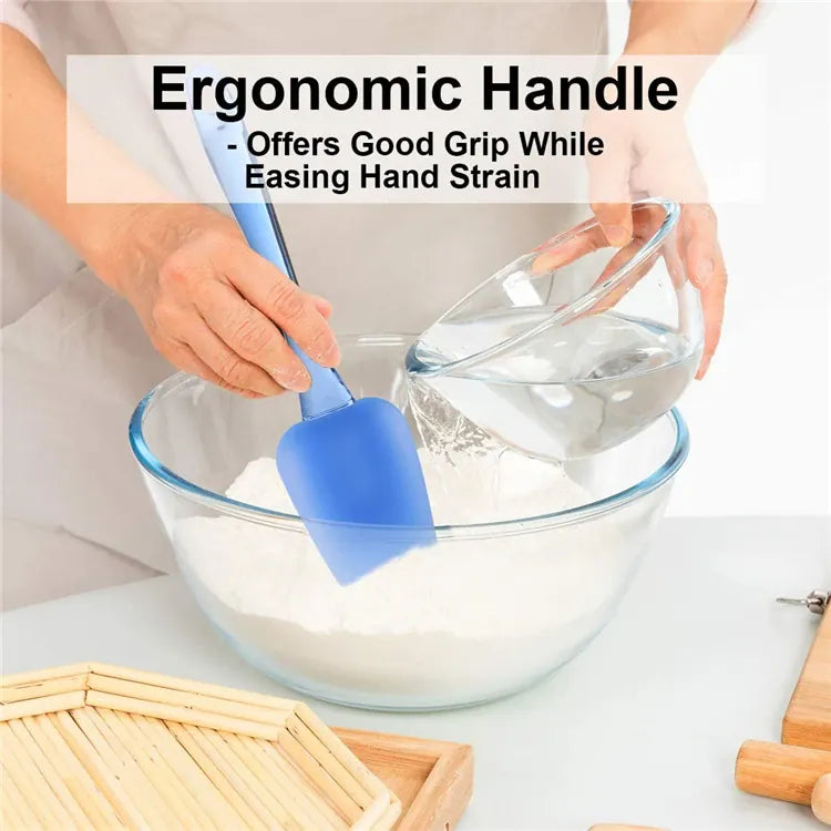 Set Spatules Silicone 3 Pièces Résistantes à la Chaleur pour Pâtisserie spatule en silicone