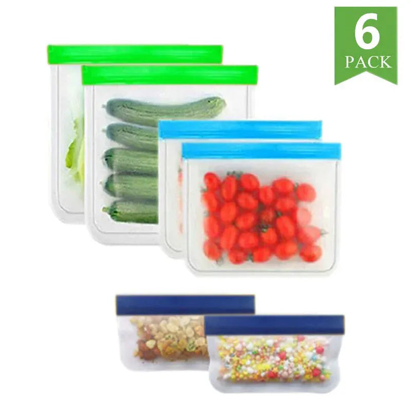 sachets alimentaires réutilisables en lot