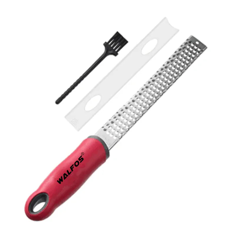 Zesteur en Acier Inoxydable avec Brosse Antidérapante - Précision Râpe zesteur