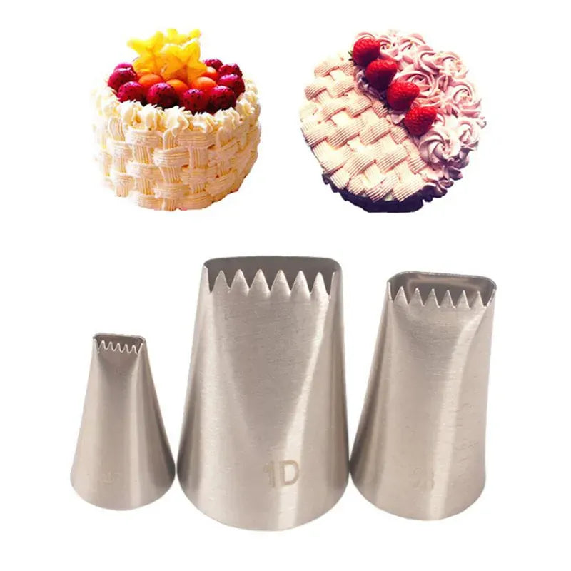 Douilles à pâtisserie en Inox pour décoration de gâteaux douillepoche