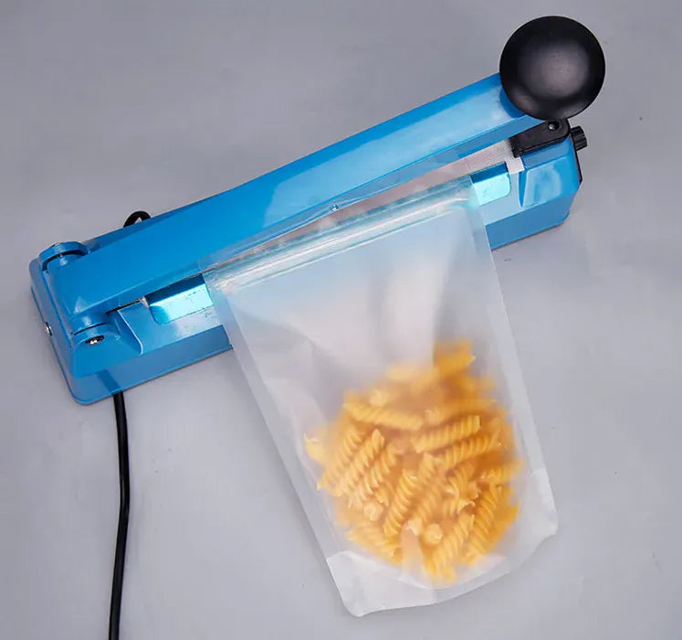 Sachets Zip Alimentaires Matériau Mat Transparent - Lot de 50 pièces 10x15cm
