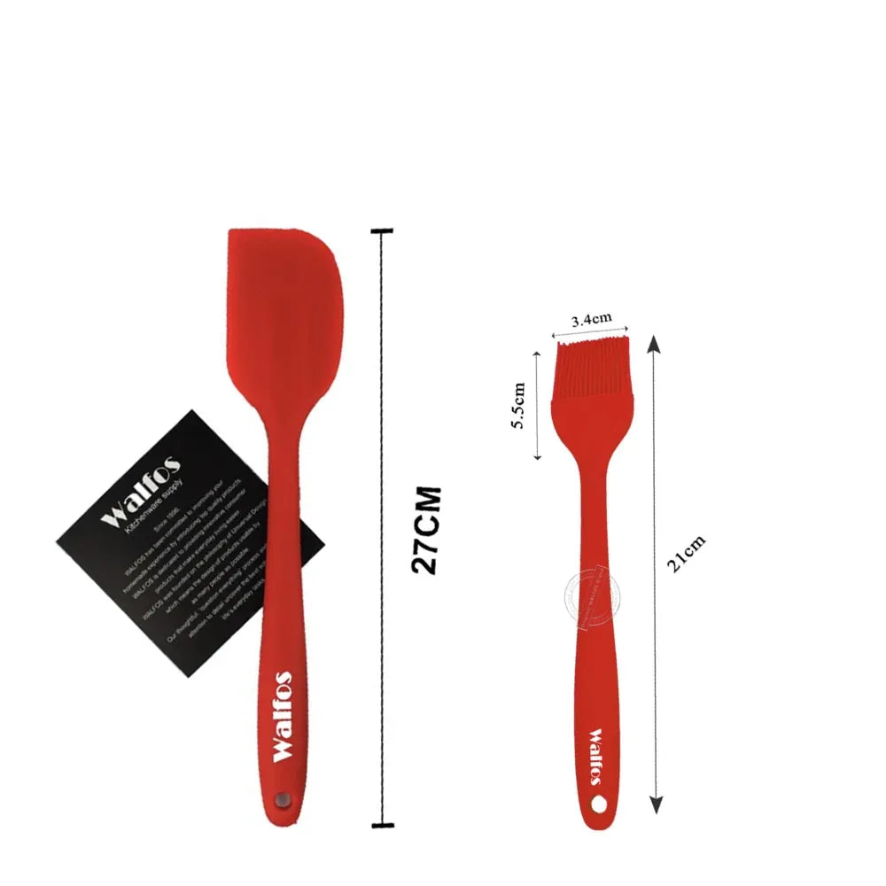 Set de 2/3 Spatules Silicone pour Barbecue et Pâtisserie spatule en silicone