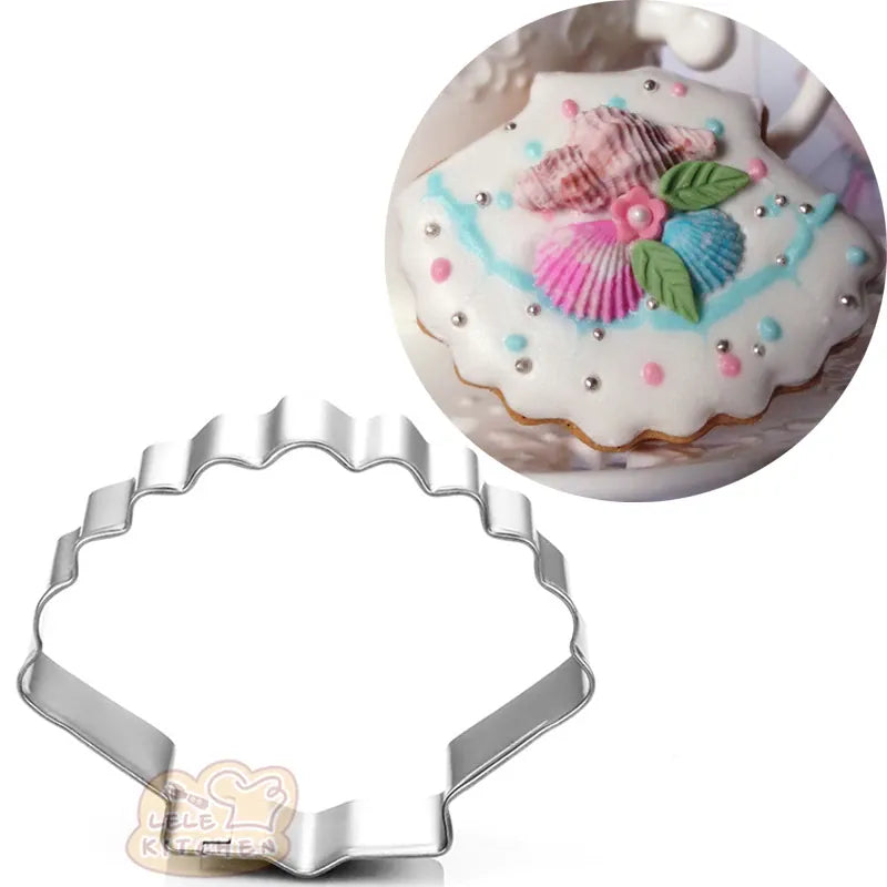 Emporte-pièces en Métal Mer - Set de 10 Outils de Pâtisserie emportepieces