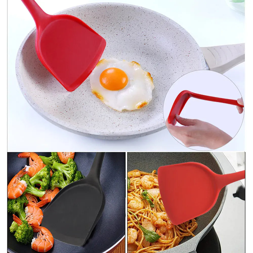 2 Spatules Silicone Résistantes à la Chaleur pour Cuisson spatule en silicone