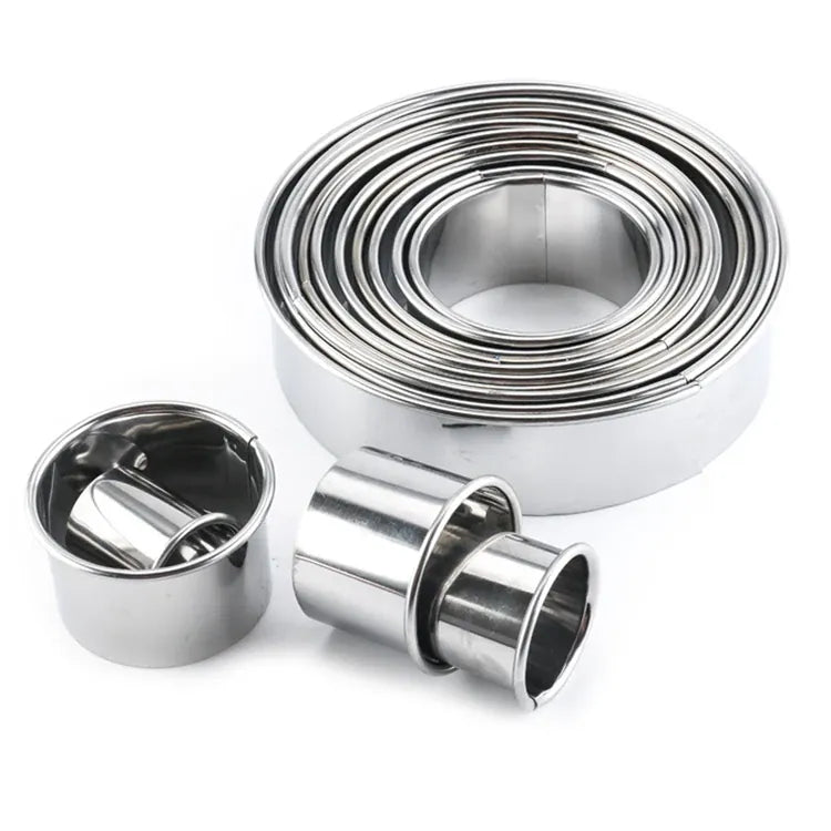Set de 14 emporte-pièces en acier inoxydable pour biscuits et gâteaux emportepieces