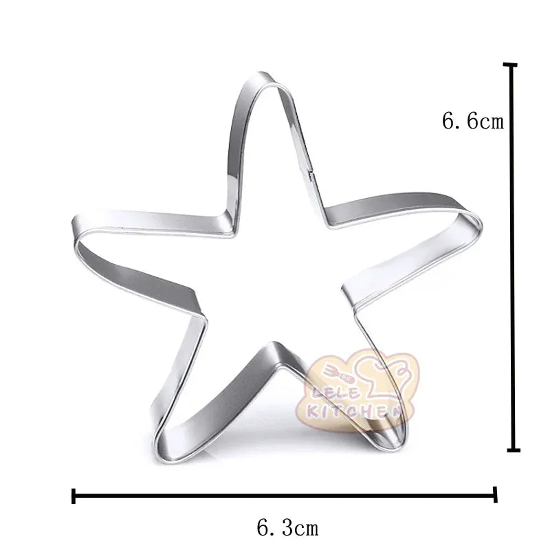 Emporte-pièces en Métal Mer - Set de 10 Outils de Pâtisserie emportepieces