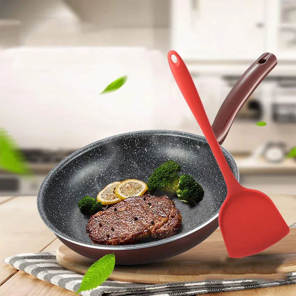 2 Spatules Silicone Résistantes à la Chaleur pour Cuisson spatule en silicone