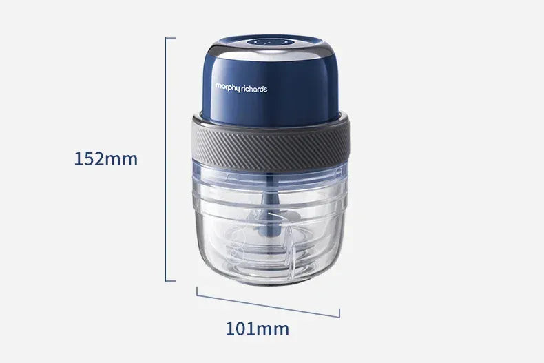 Mini Hachoir Électrique Sans Fil Rechargeable — 3 Bols, 35 W, 2000 mAh hachoir electrique