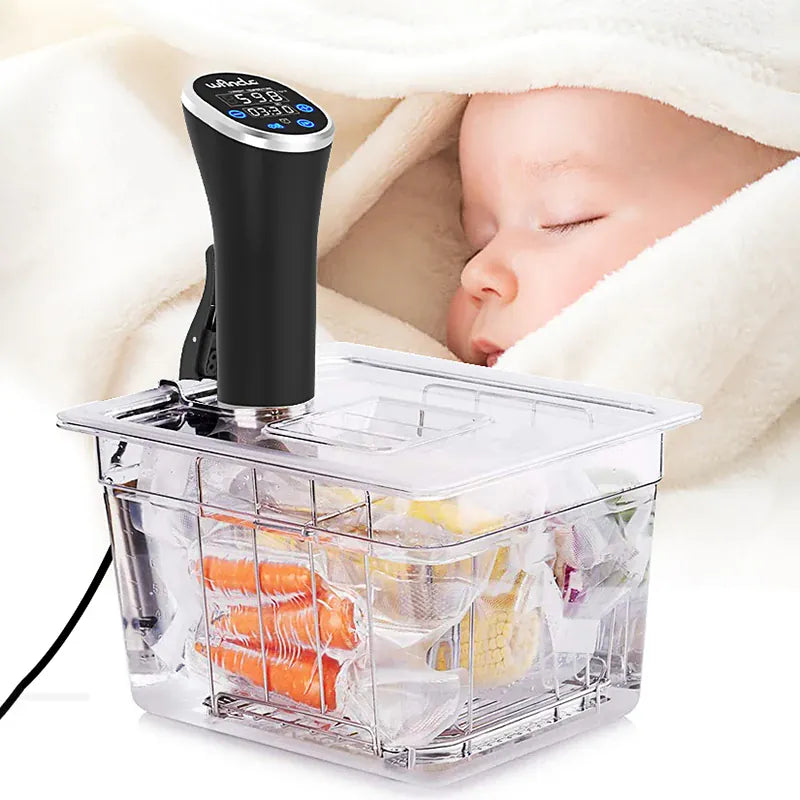 Cuiseur Sous Vide à Immersion 1100W Écran LCD Étanche IPX7 sv