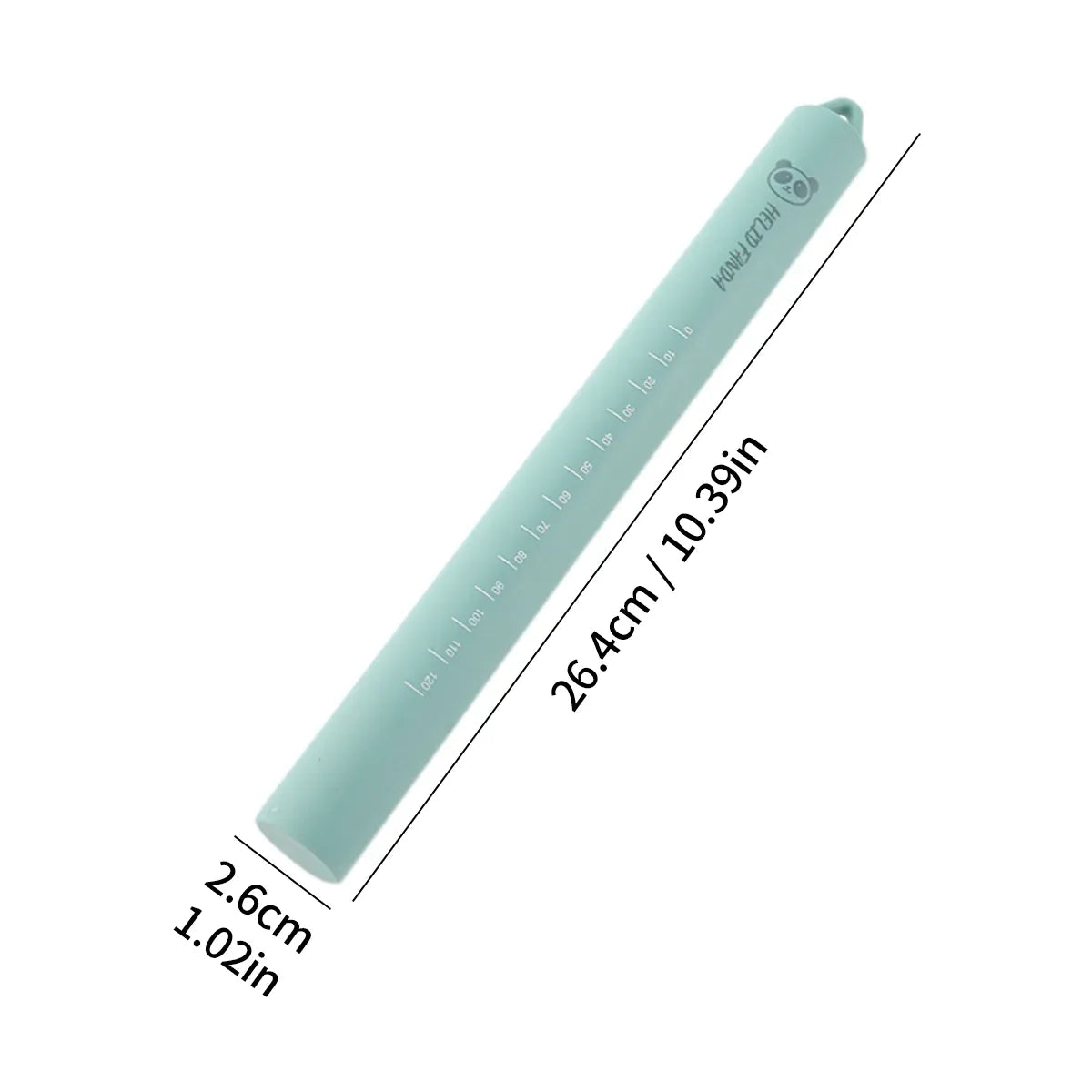 Rouleau à pâtisserie en silicone anti-adhérent avec noyau en acier inoxydable - Outil de cuisson multifonctionnel rouleaupatisserie