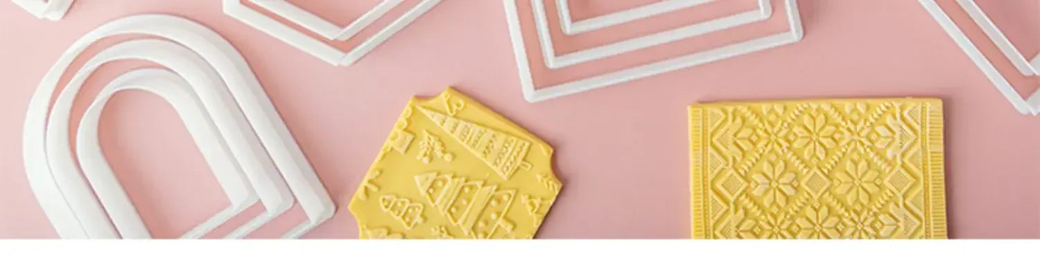 Emporte-pièce à Pâtisserie - Ensemble de 6 Formes Géométriques emportepieces