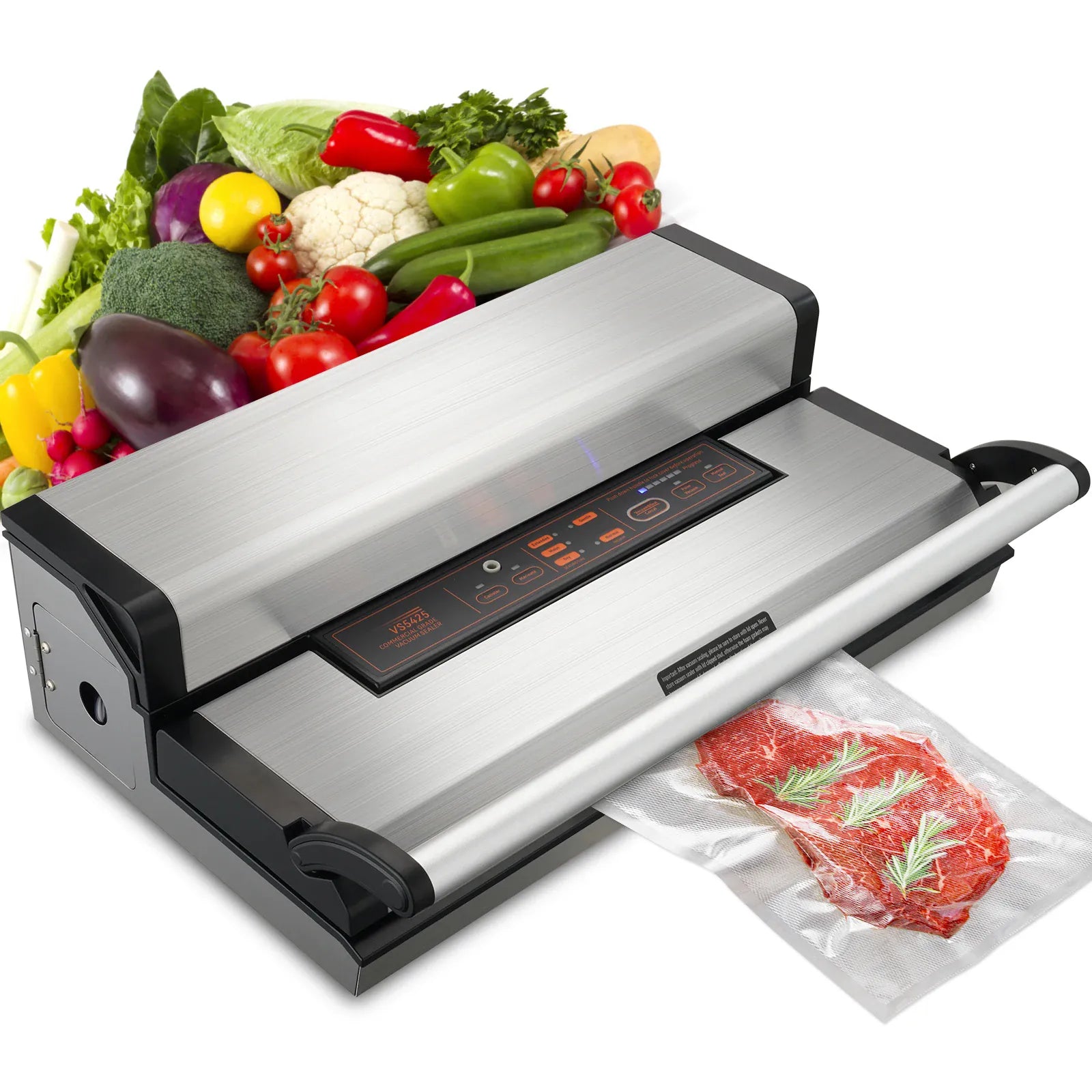 Machine Sous Vide Multifonctionnelle avec Cutter et Rouleau de Stockage sv