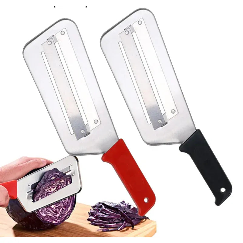 Coupe-légumes Inox Multifonction avec Poignée | Slicer de Chou Coupe Légumes