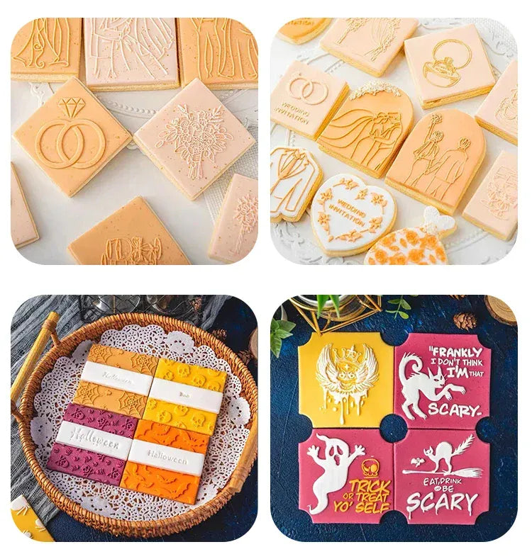 Emporte-pièce à Pâtisserie - Ensemble de 6 Formes Géométriques emportepieces