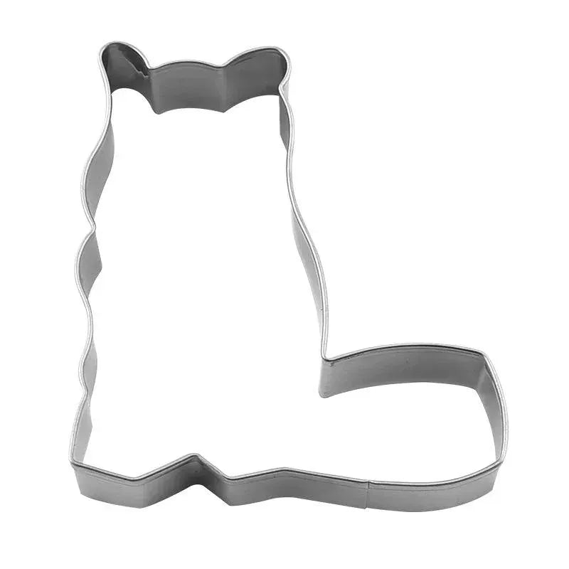Emporte-pièces en inox 5 pièces - Formes de chats pour pâtisserie emportepieces