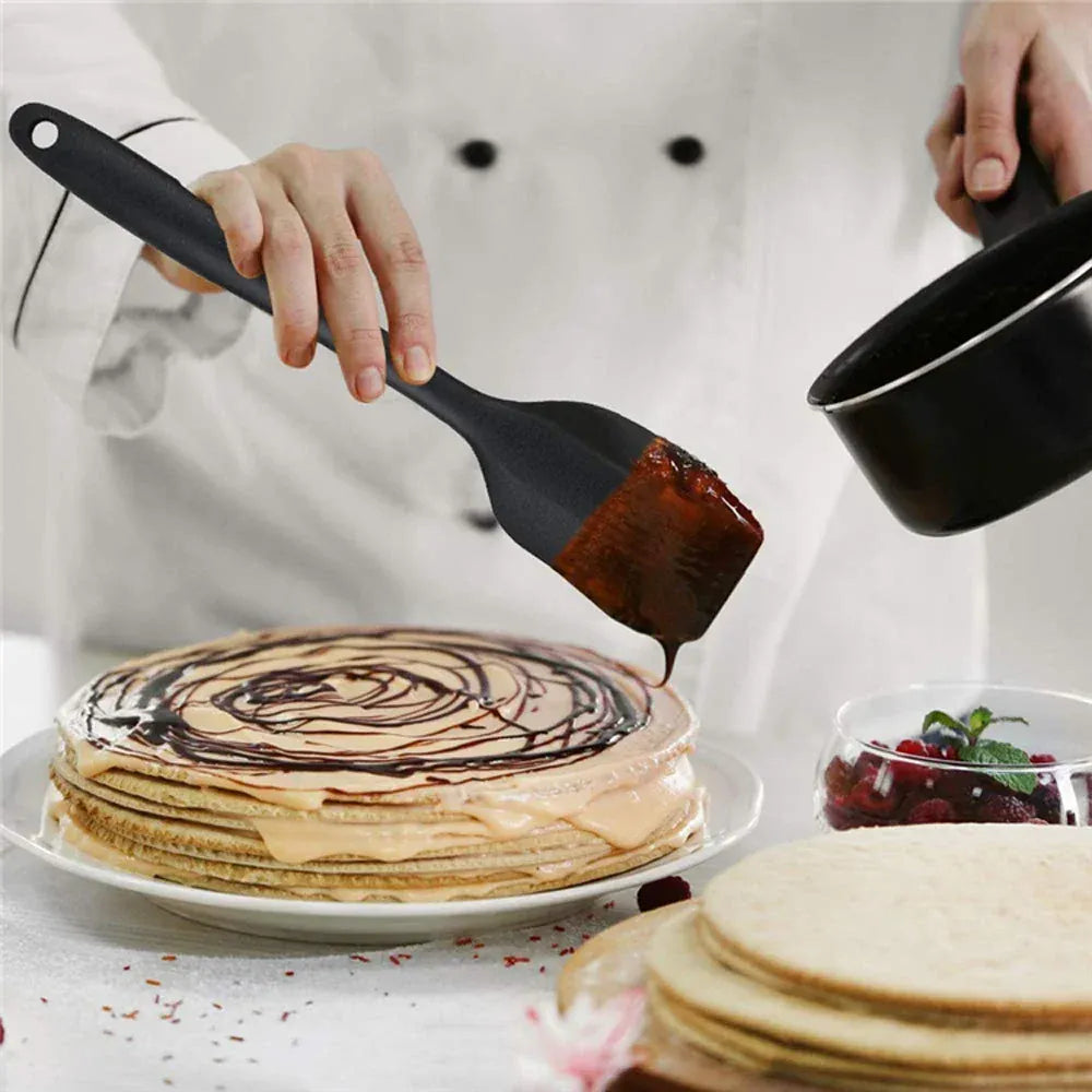 Set Spatules Silicone 6 Pieces | Résistantes à la Chaleur et Antiadhésives spatule en silicone