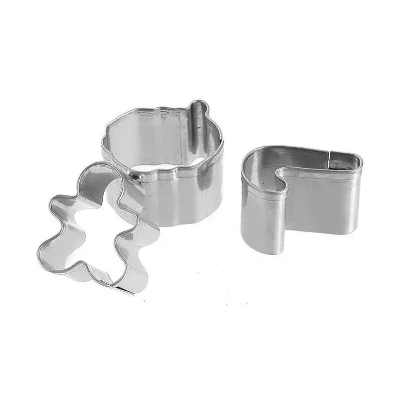 Set de 20 Emporte-pièces en Acier Inoxydable - Motifs de Noël emportepieces