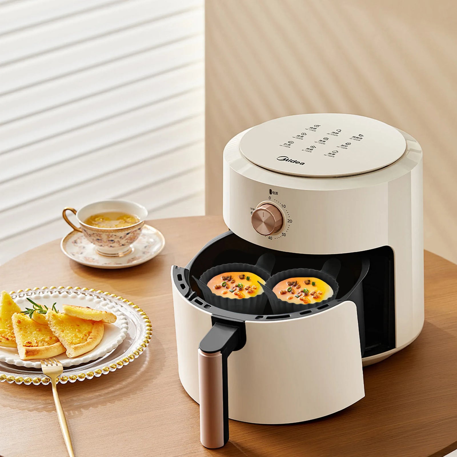 Ramequins Silicone Air Fryer Réutilisables Lot de 5 pièces Air Fryer