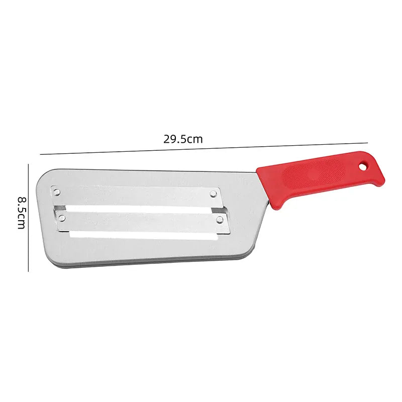 Coupe-légumes Inox Multifonction avec Poignée | Slicer de Chou Coupe Légumes
