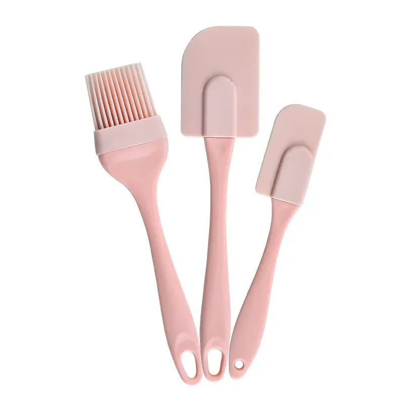 Set Spatules Silicone 3 Pieces Pâtisserie Résistantes à la Chaleur spatule en silicone