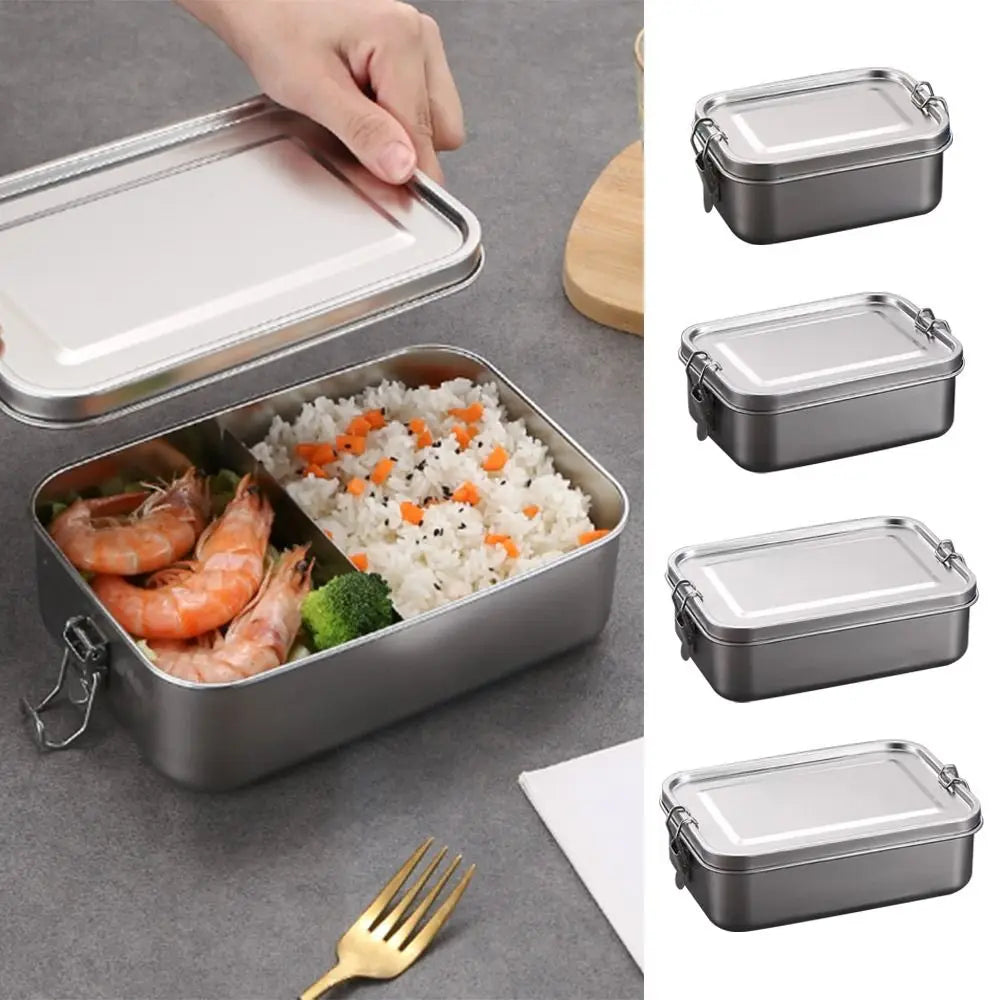 Gamelle en Inox hermétique de 850 à 2400 ml lunchbox