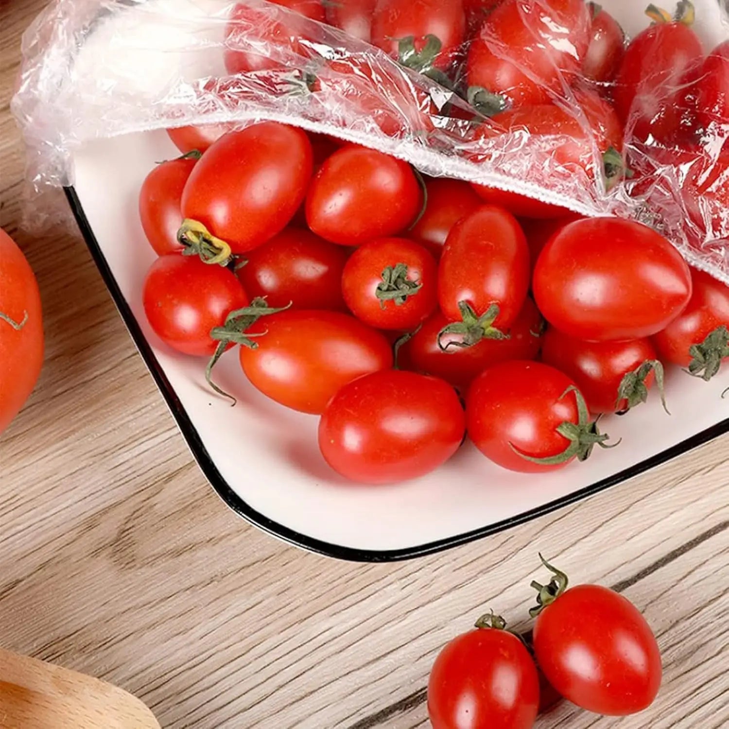 Film Alimentaire Élastique Jetable - Lot de 600 Pièces 14-35 cm