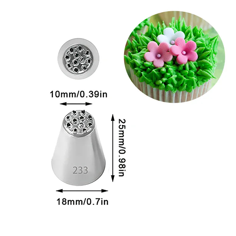 Douilles de pâtisserie en acier inoxydable - Set de 15 pièces pour décoration de gâteaux et cupcakes douillepoche