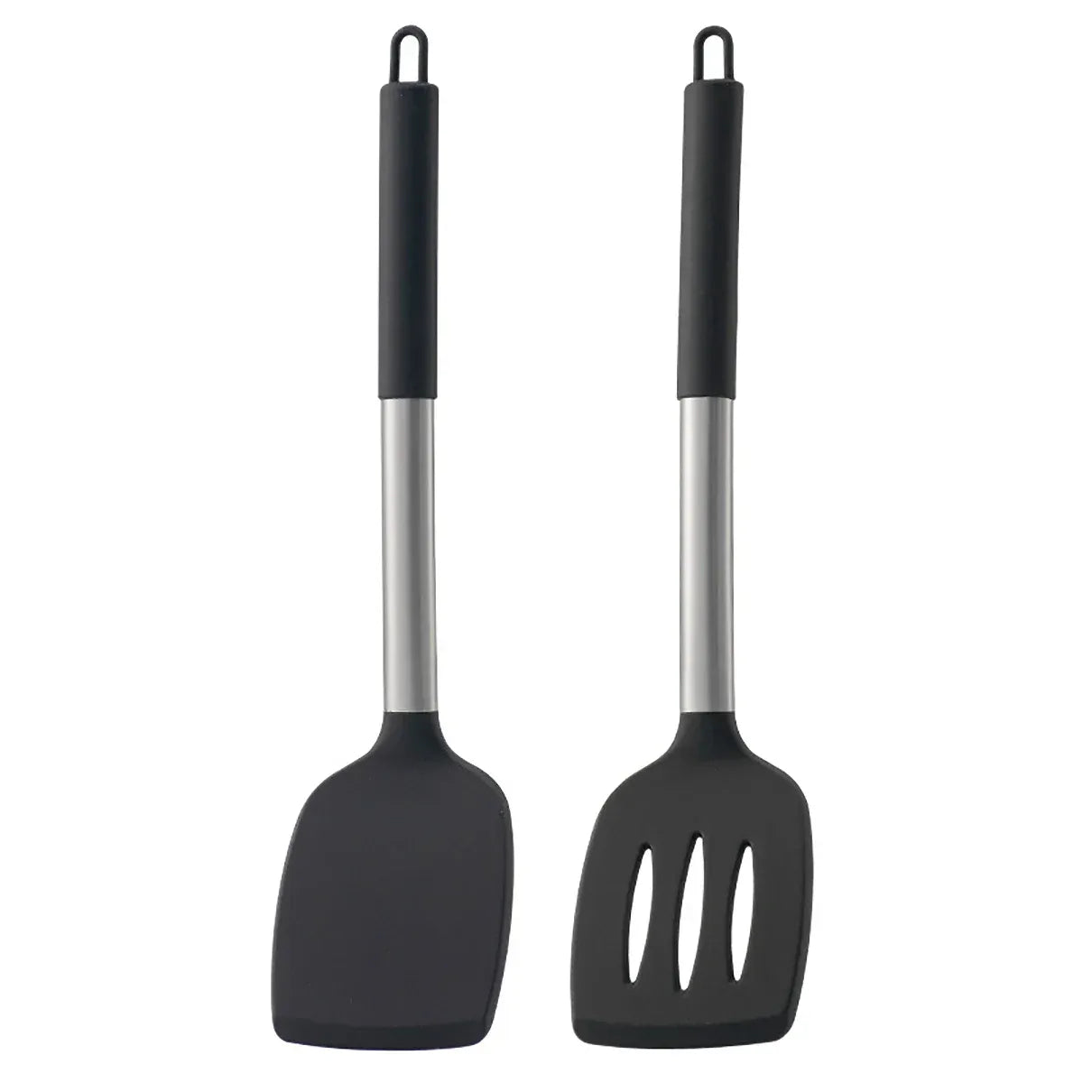 Set Spatules Silicone 2 pièces Résistantes à la Chaleur spatule en silicone