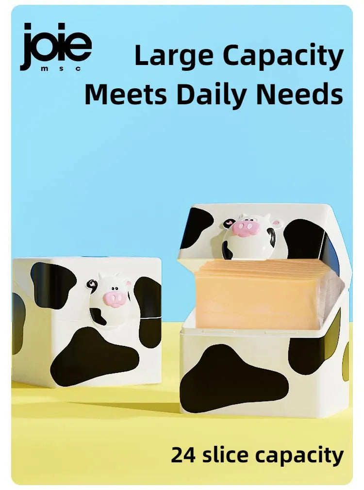 Boîte de Rangement Frigo pour Fromage | Design Mignon Hermétique