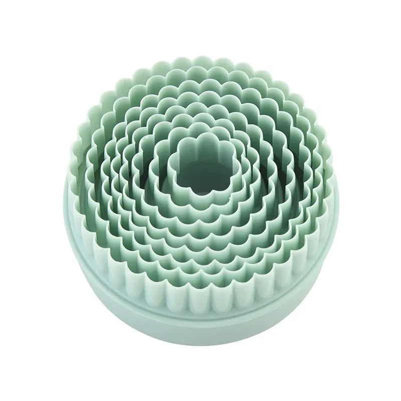 Emporte-pièces en Plastique - Set de 8 pour Cookies et Gâteaux emportepieces