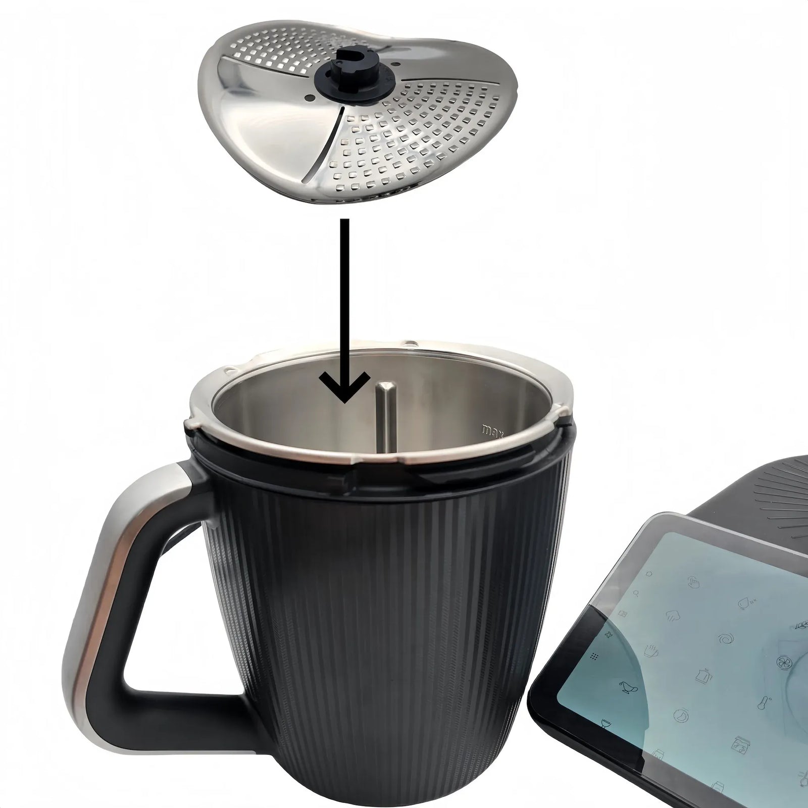 Protege-Lame Thermomix Inox Compatible TM5 TM6 TM7 Thermomix