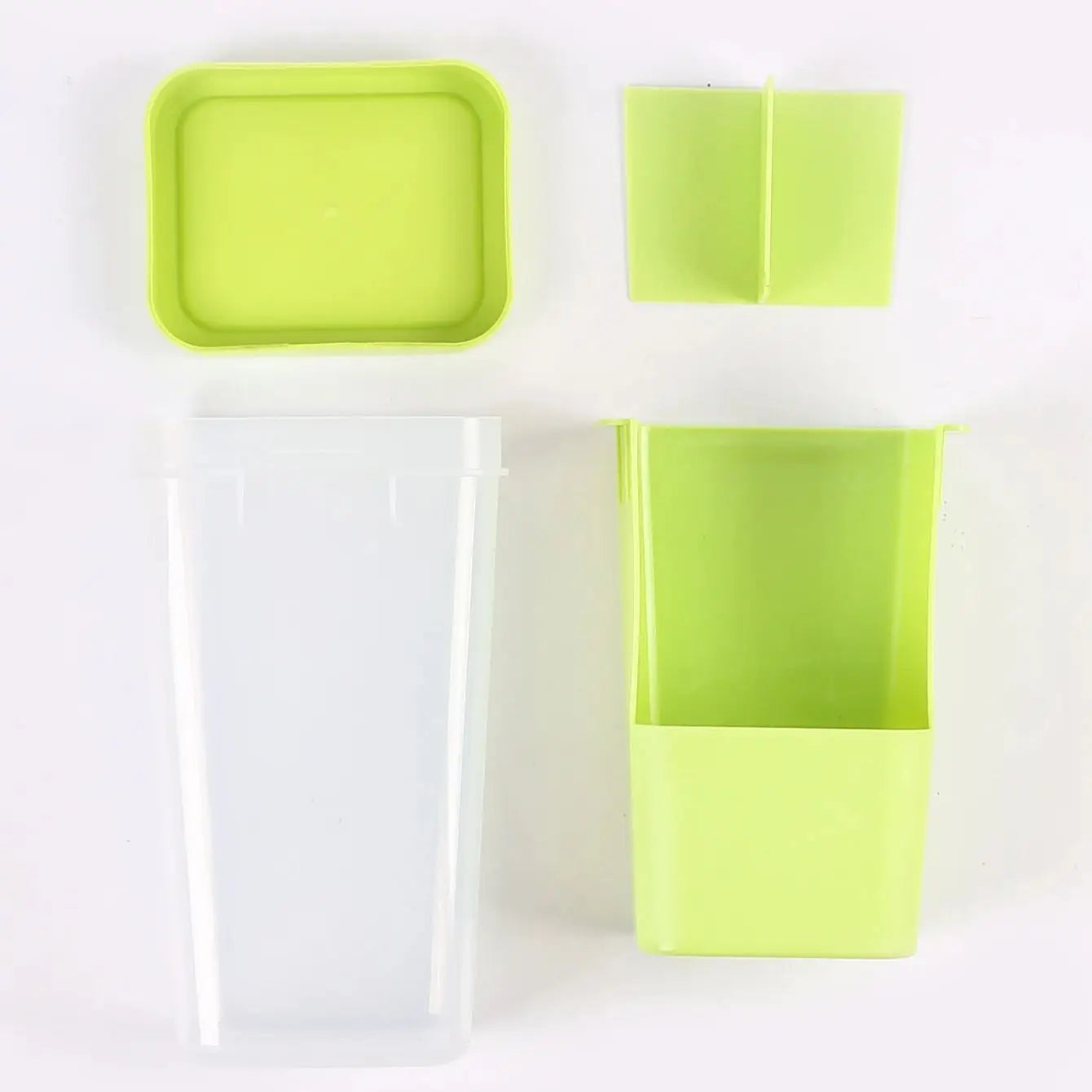 Bac de Rangement Frigo Hermétique pour Légumes Frais 2L