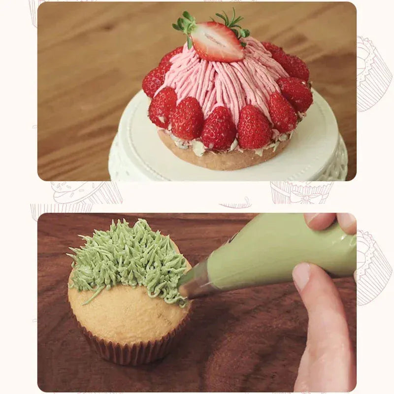 Douilles de pâtisserie en acier inoxydable - Set de 15 pièces pour décoration de gâteaux et cupcakes douillepoche