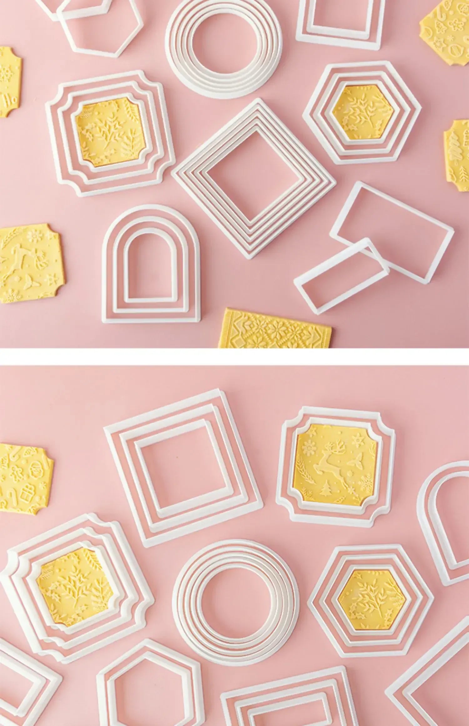 Emporte-pièce à Pâtisserie - Ensemble de 6 Formes Géométriques emportepieces