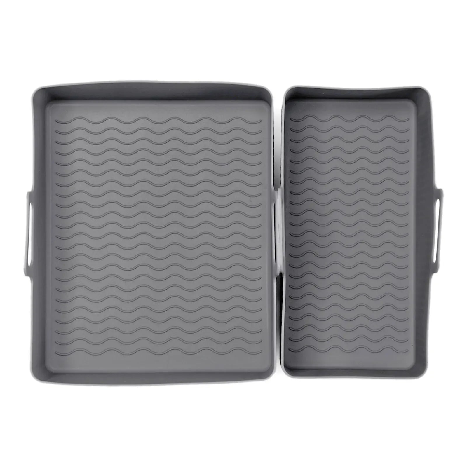 Moule Silicone Air Fryer Réutilisable Lot de 2 Pièces Rectangulaires Air Fryer