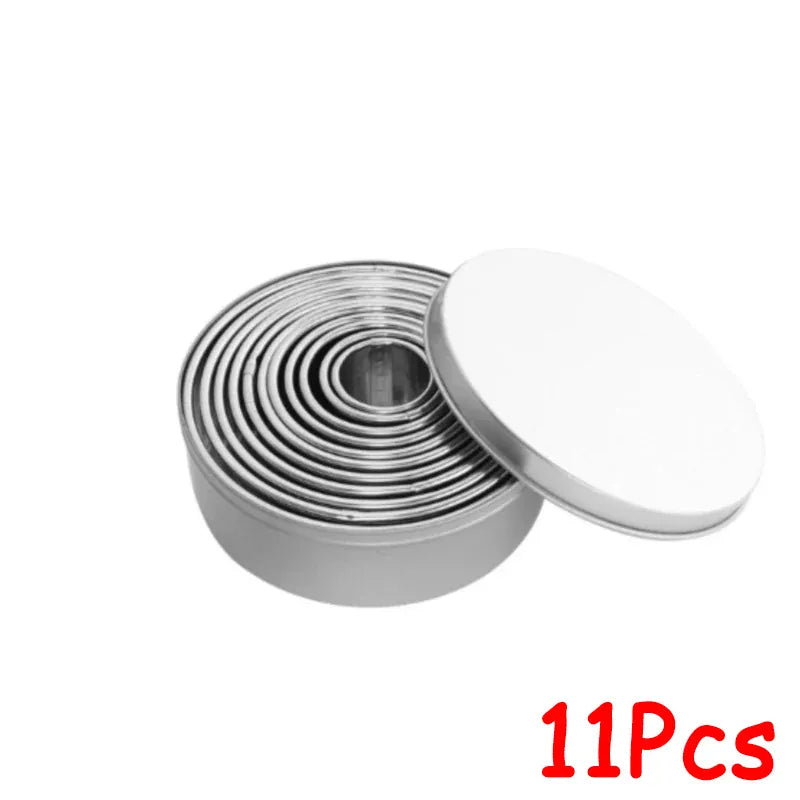 Emporte-pièces en acier inoxydable - Set de 12 pièces pour pâtisserie emportepieces