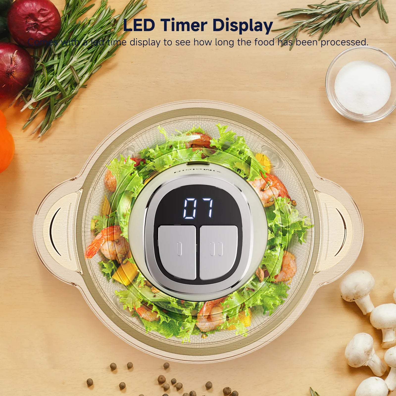 Hachoir Électrique 300W 3L — 2 Bols (Inox + Verre) et Lames Bi-Niveaux hachoir electrique