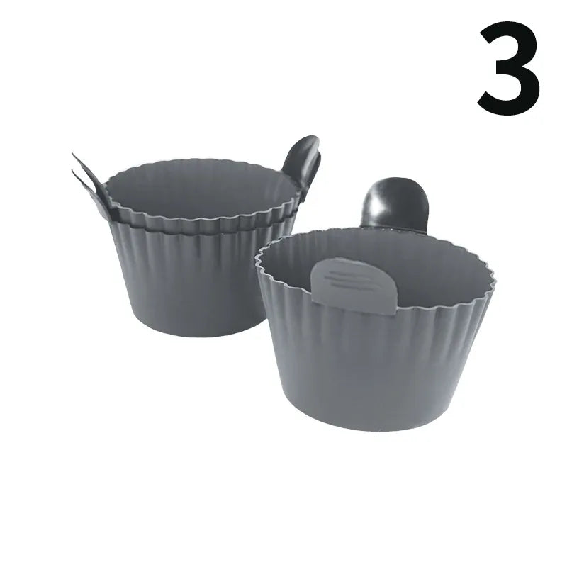 Ramequins Silicone Air Fryer Réutilisables Lot de 5 pièces Air Fryer