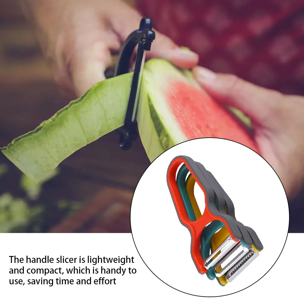 Eplucheur Multi-fonction Acier Inoxydable | Lot de 3 Outils Cuisine eplucheurs