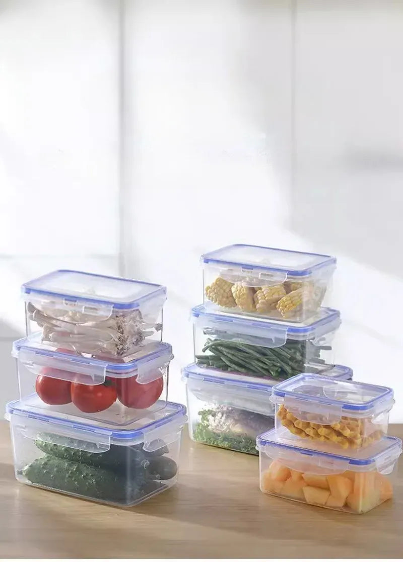 ensemble de boîtes hermétiques en plastique