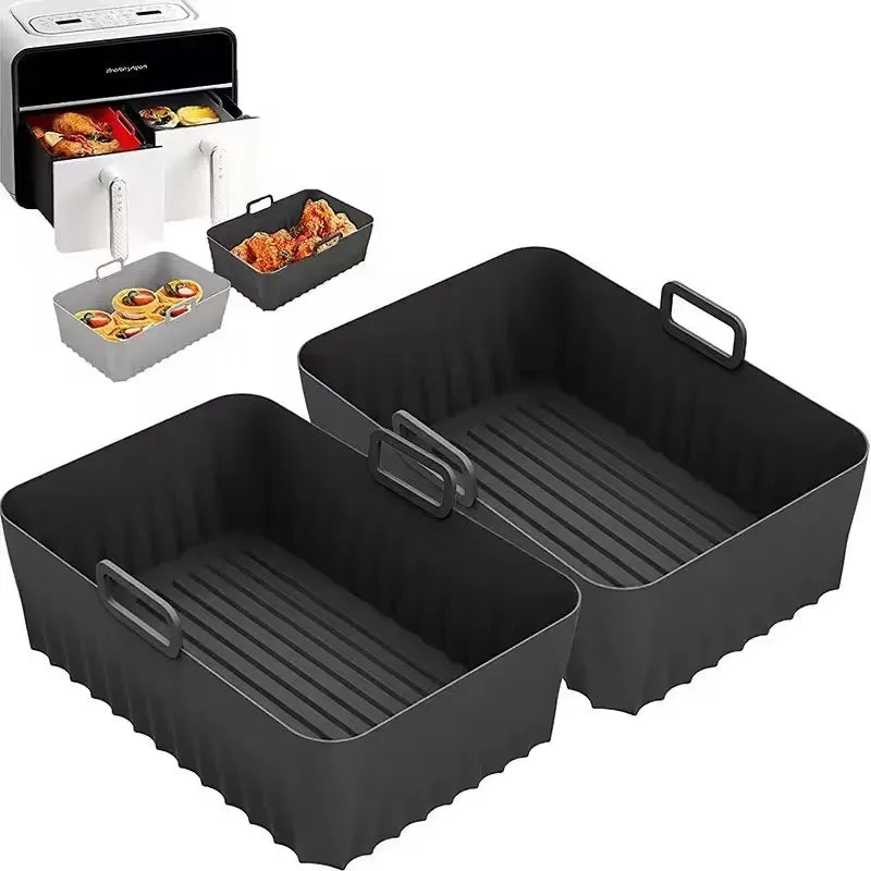 Kit Accessoires Friteuse Sans Huile - 10 Pièces Réutilisables Air Fryer