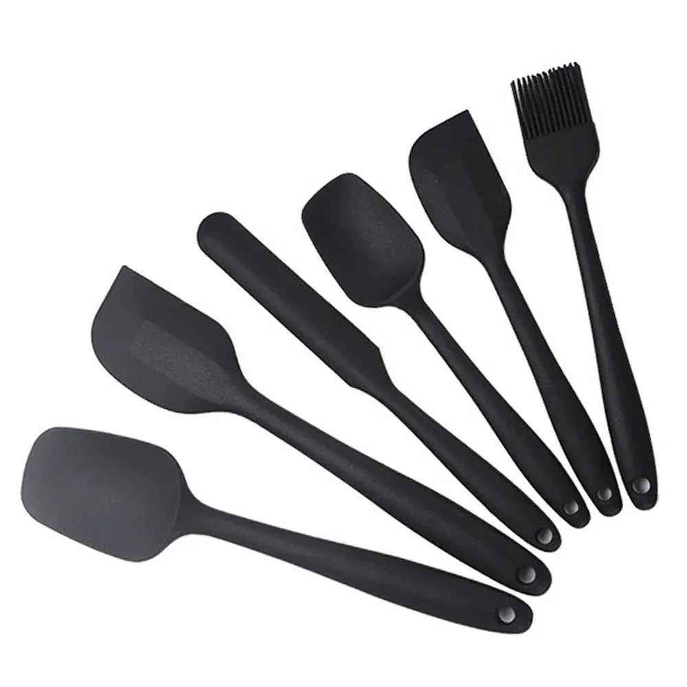 Set Spatules Silicone 6 Pieces | Résistantes à la Chaleur et Antiadhésives spatule en silicone