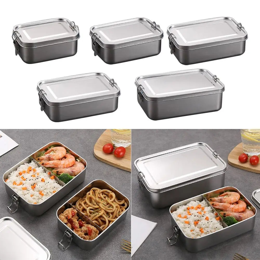 Gamelle en Inox hermétique de 850 à 2400 ml lunchbox