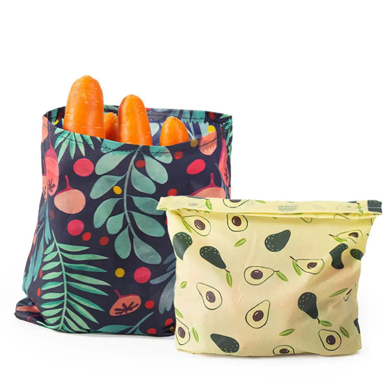 Emballage Alimentaire Cire d'Abeille Réutilisable - Lot de 2 far