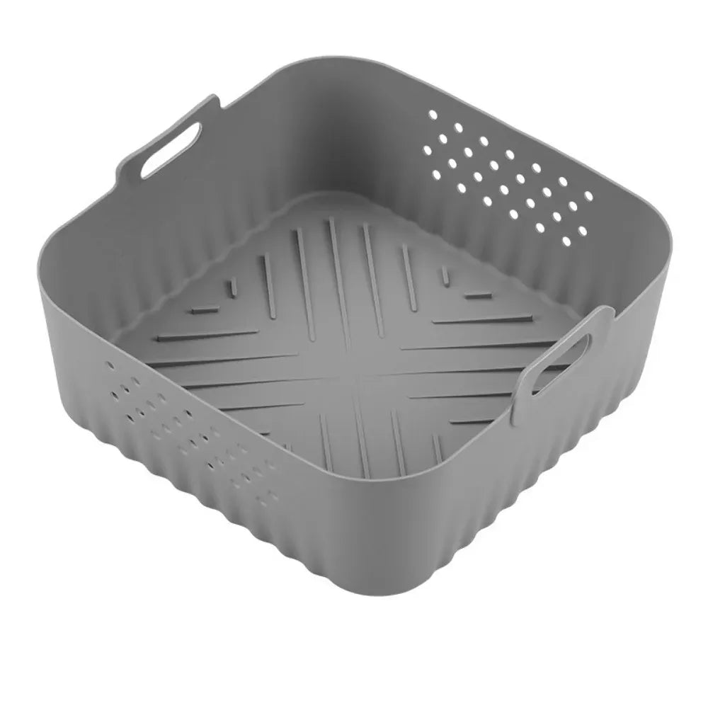 Moule Silicone Air Fryer Réutilisable 225 cm pour Friture 5-8QT Air Fryer