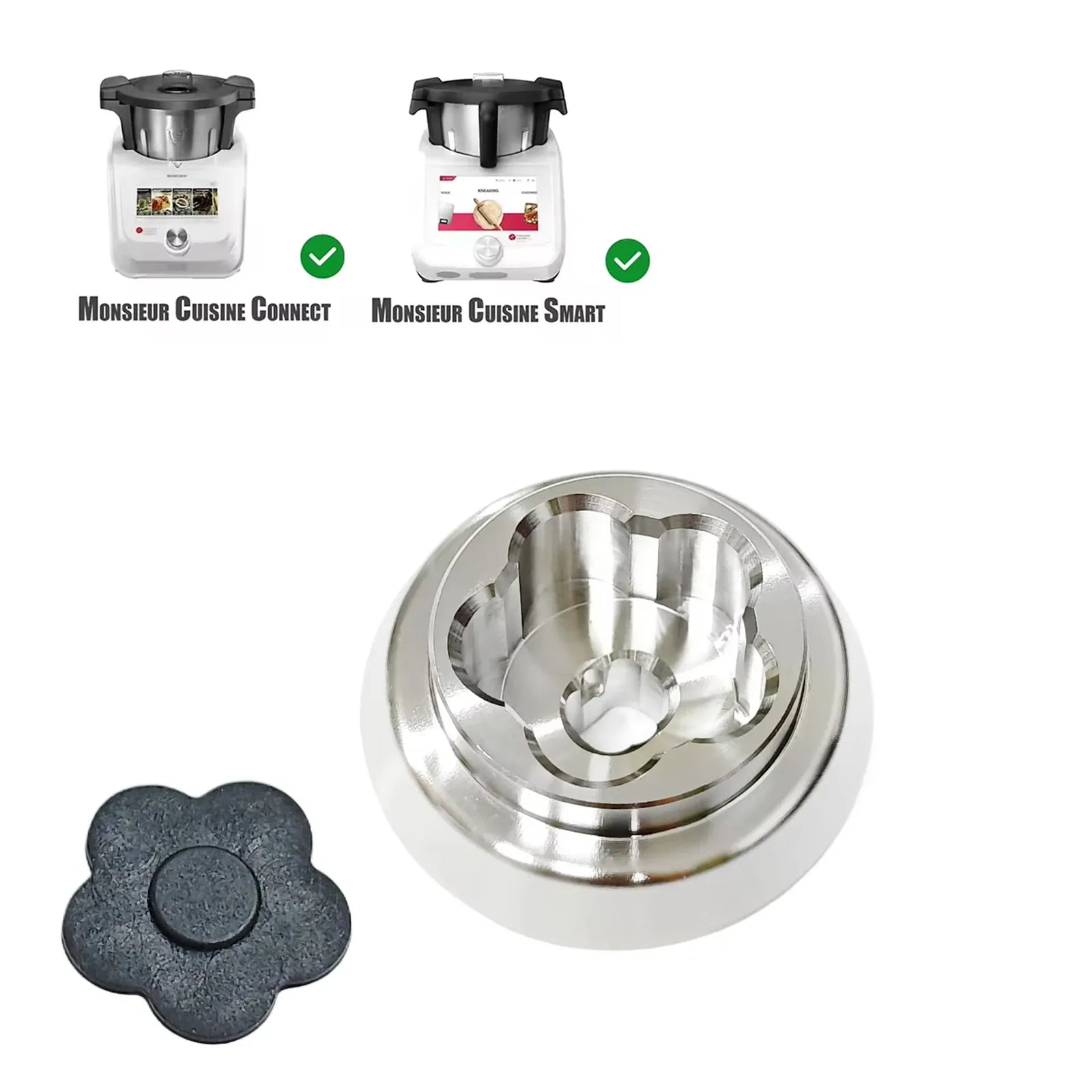 Clutch Guide Acier Inox pour Monsieur Cuisine Connect/Smart Monsieur Cuisine